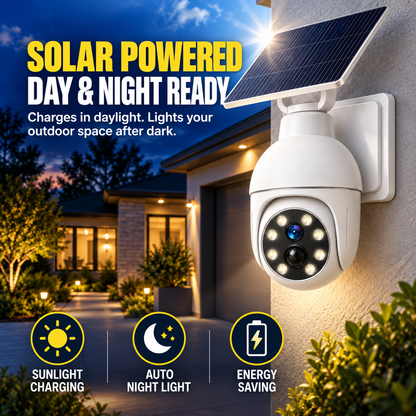 ⏰Sale 49% OFF - Solar-Powered Simulated Surveillance Camera Street Light