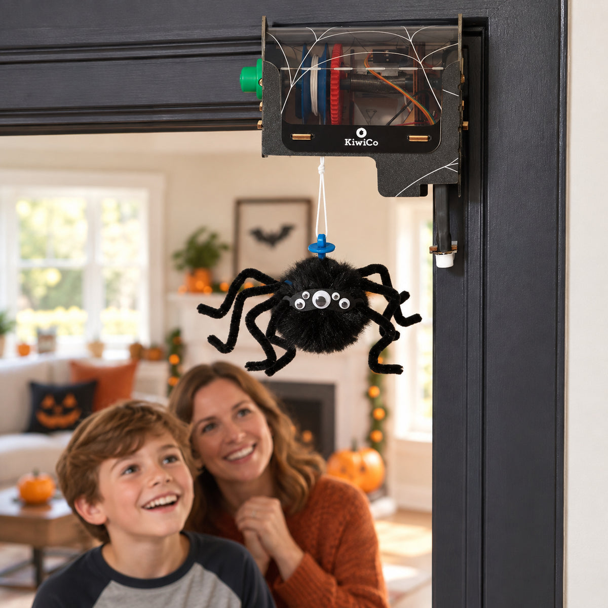 SurpriseDrop Motion-Activated Halloween Spider