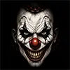 Creepy Clown face design