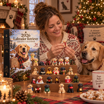 🐶 2026 Labrador Retriever Advent Calendar – 24 Days of Adorable Dog Collectibles