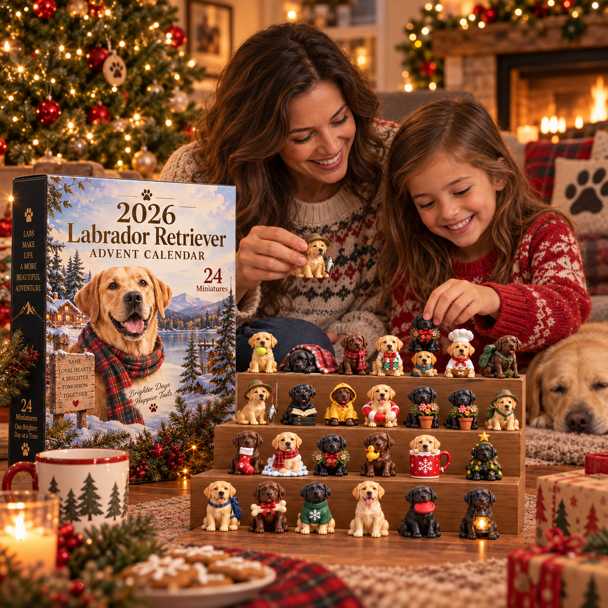 🐶 2026 Labrador Retriever Advent Calendar – 24 Days of Adorable Dog Collectibles