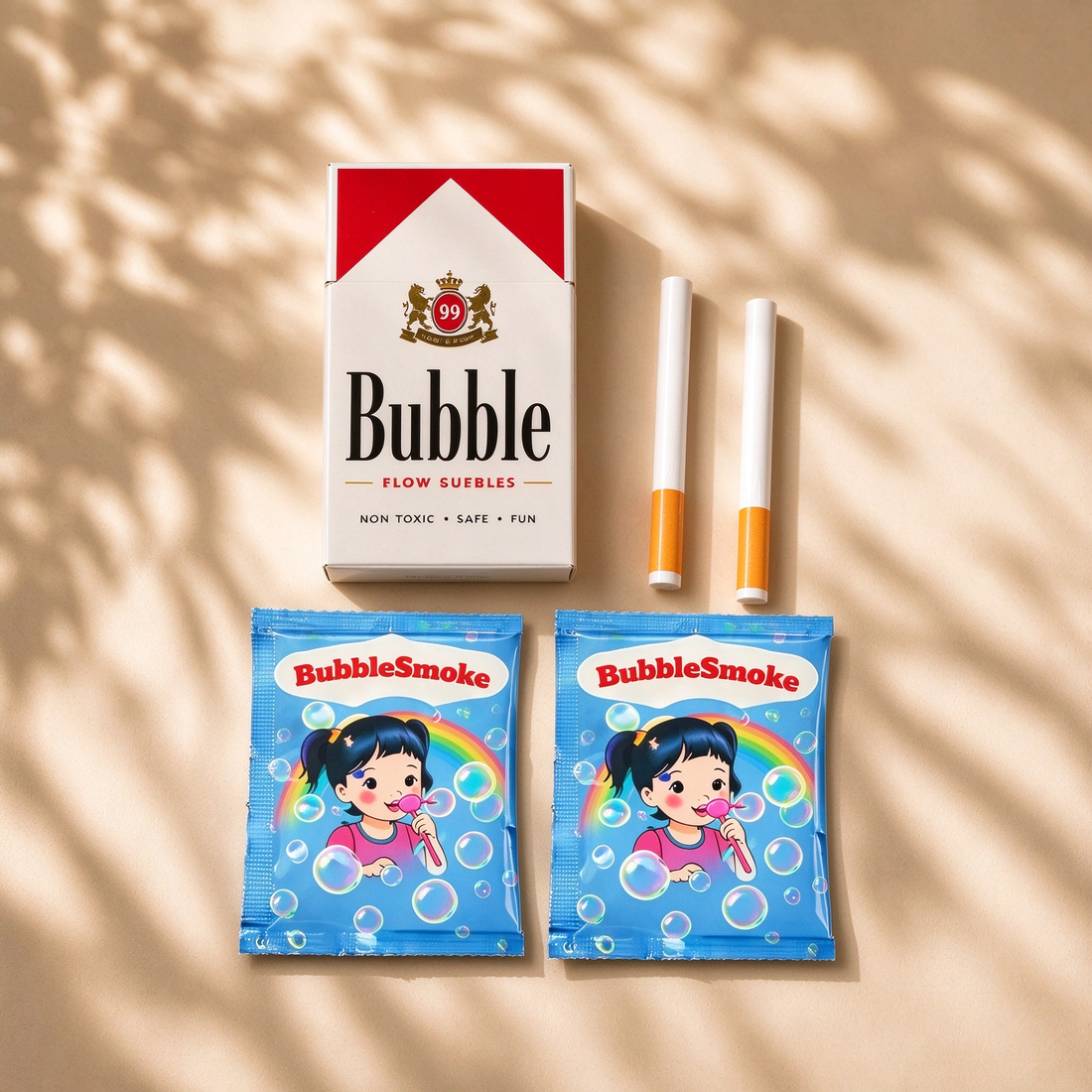 Bubble stick kit and refill packs