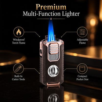 Vintage-Inspired Luxury Refillable Lighter