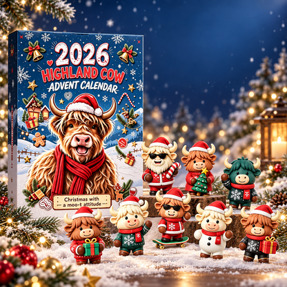 🐮 24 Days of Highland Cow Advent Calendar