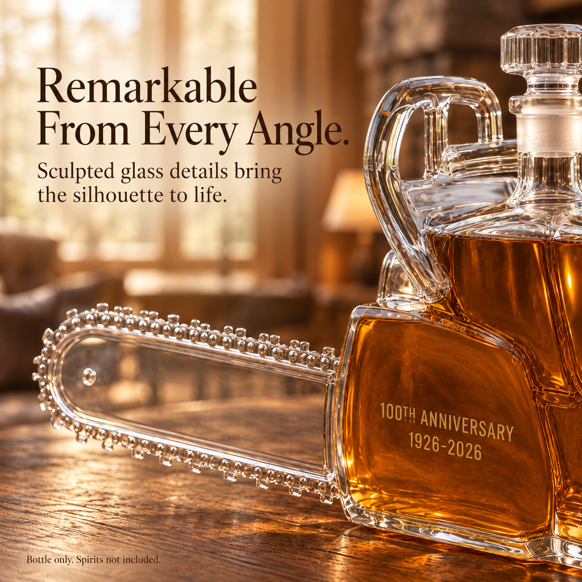 100th Anniversary Whiskey Bottle