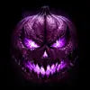 Violet Pumpkin face design