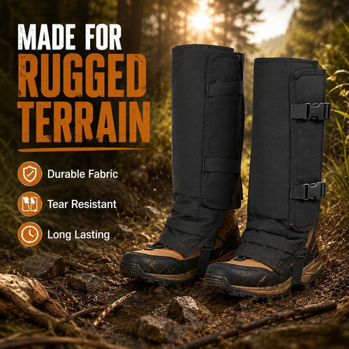 Snake & Thorn Protection Gaiters – Built for the Wild 🥾