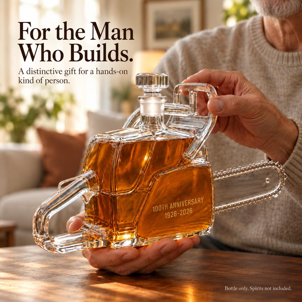 100th Anniversary Whiskey Bottle