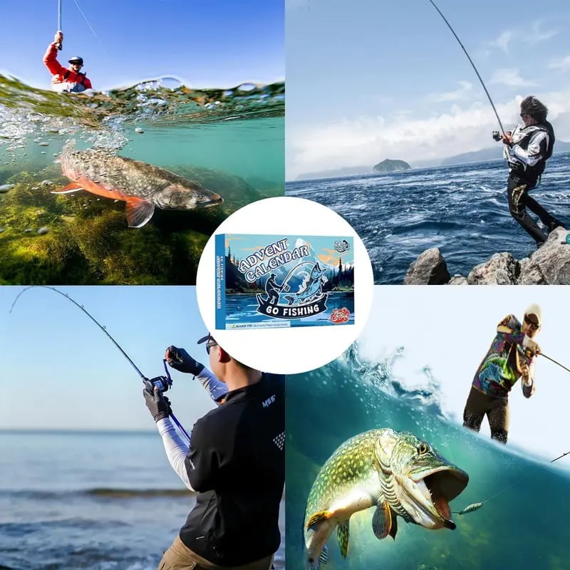 🎣🎄 2026 Angler’s Advent Calendar – 24 Days of Fishing Lure Surprises