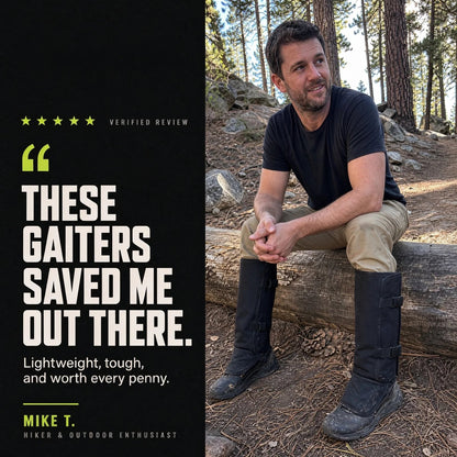 Snake & Thorn Protection Gaiters – Built for the Wild 🥾