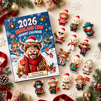 🐮 24 Days of Highland Cow Advent Calendar