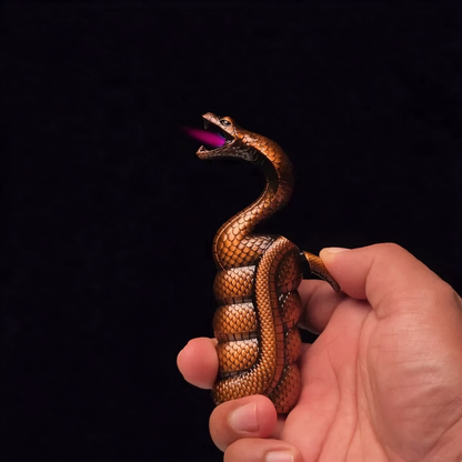 King Cobra Shaped Novelty Lighter – Collectible Design