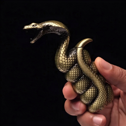 King Cobra Shaped Novelty Lighter – Collectible Design