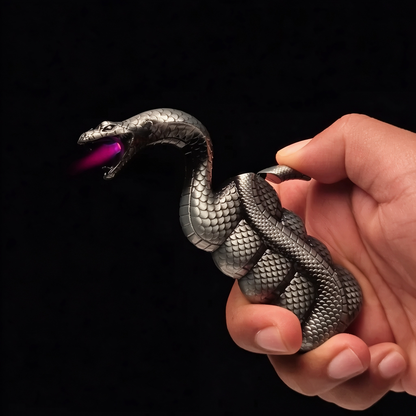 King Cobra Shaped Novelty Lighter – Collectible Design
