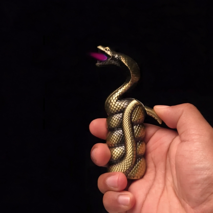 King Cobra Shaped Novelty Lighter – Collectible Design