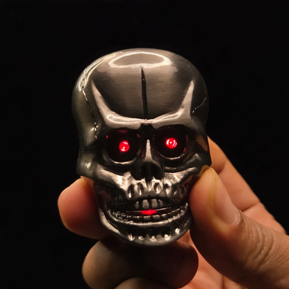 Skull Lighter with LED Light & Sound Effects