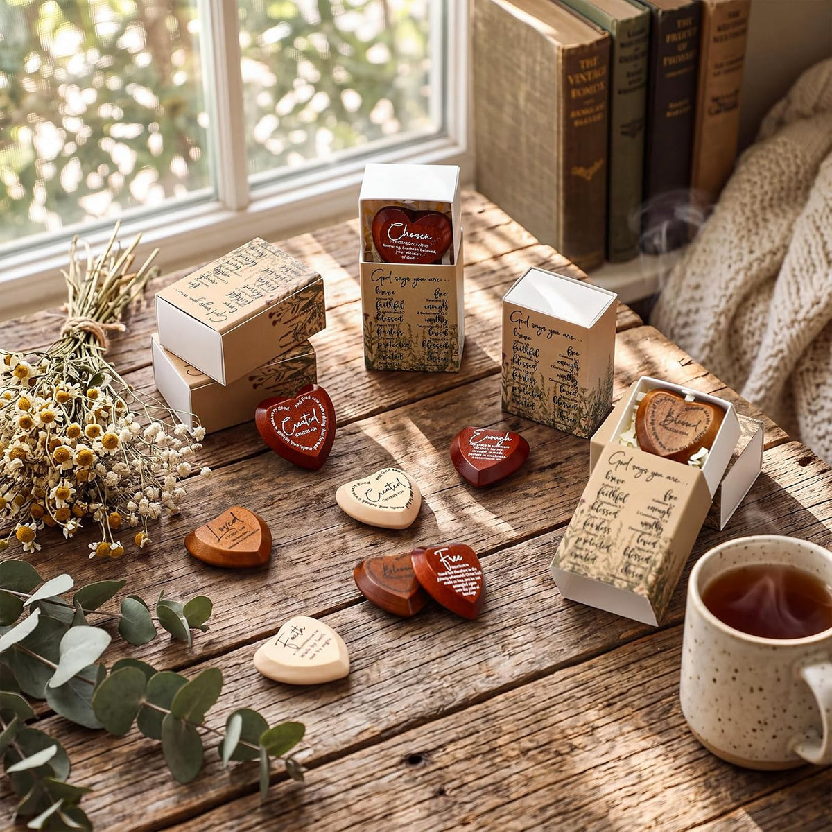 ⏳Limited-time 49% off✝️Christian Pocket Heart Gift Set