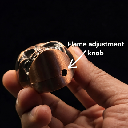Skull Lighter with LED Light & Sound Effects