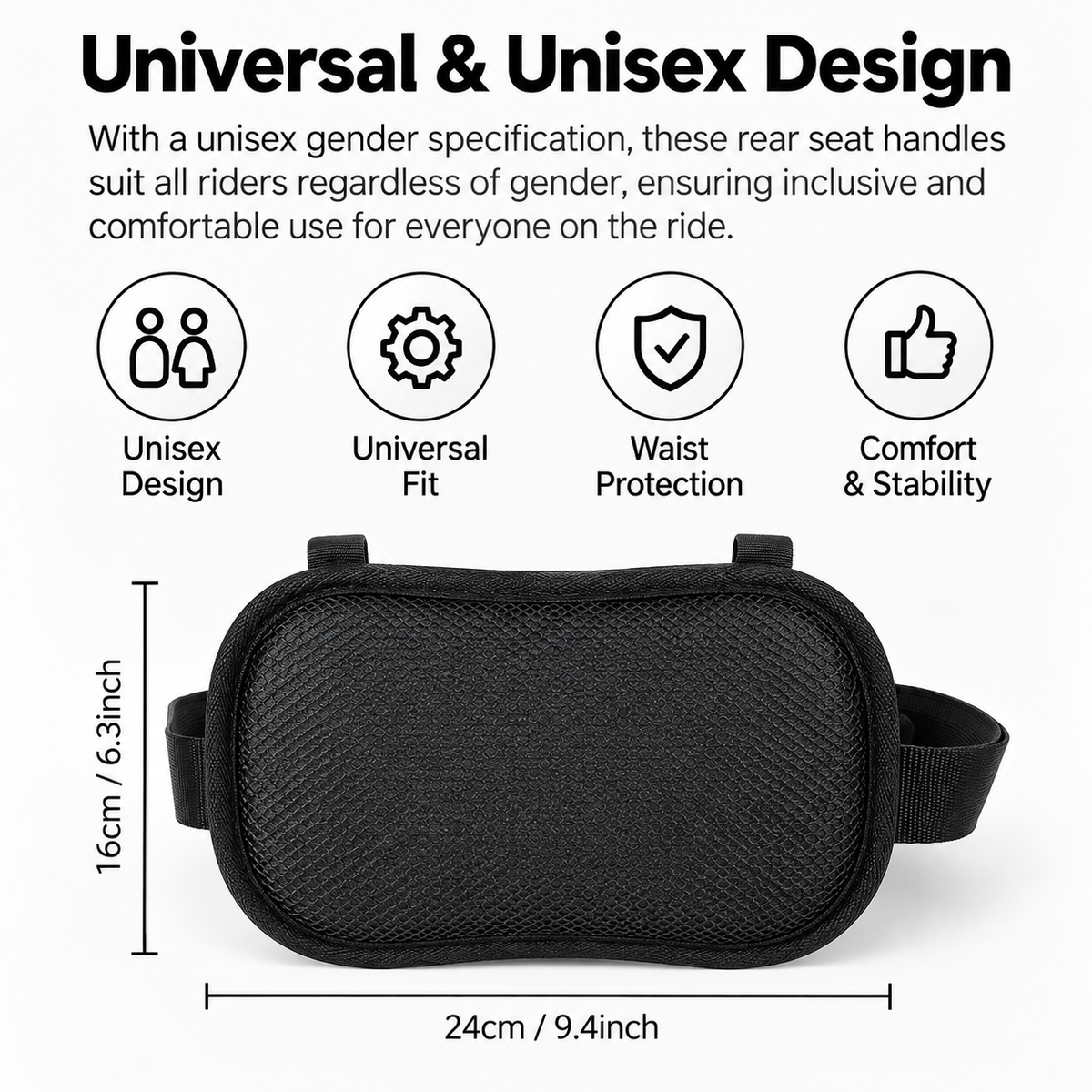 🛵Motorcycle Safety Belt – Passenger Riding Support Belt