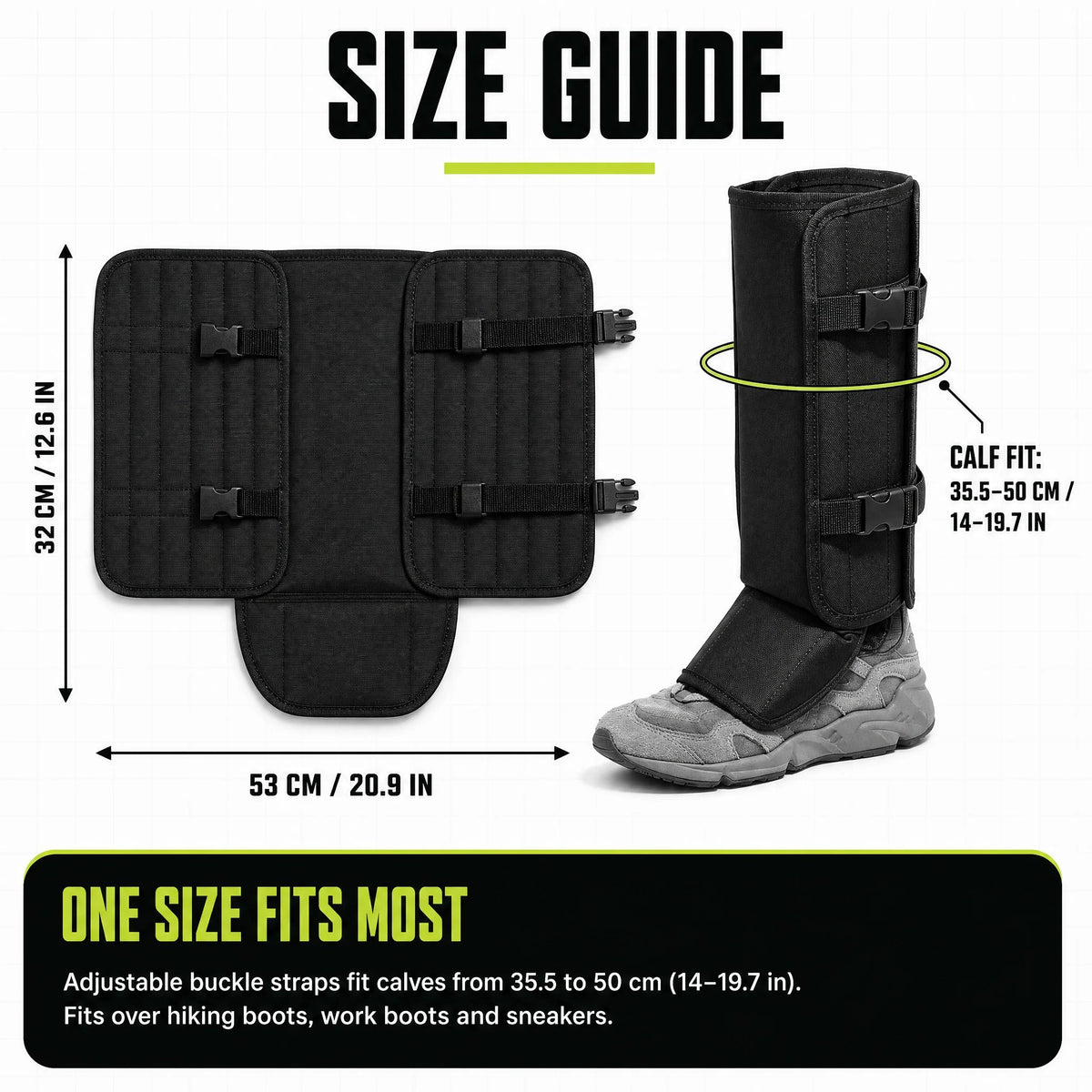 Snake & Thorn Protection Gaiters – Built for the Wild 🥾