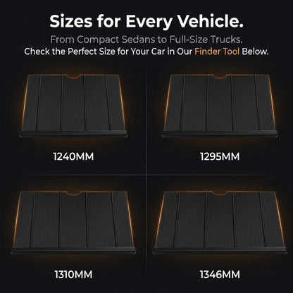 Automatic Retractable Car Windshield Sunshade
