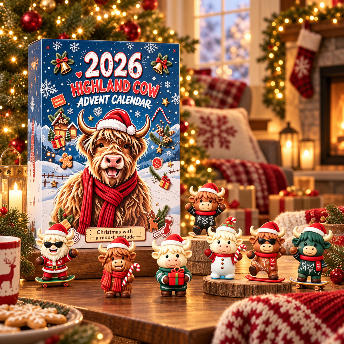 🐮 24 Days of Highland Cow Advent Calendar
