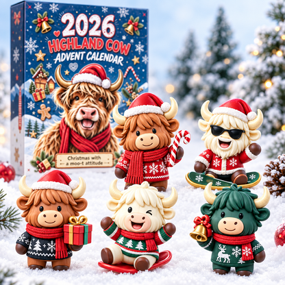 🐮 24 Days of Highland Cow Advent Calendar