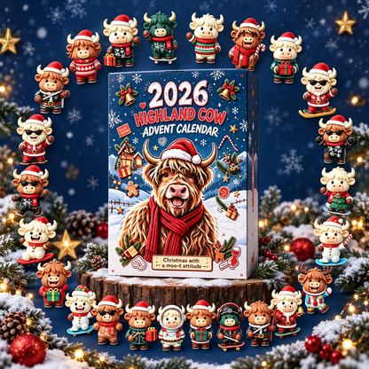 🐮 24 Days of Highland Cow Advent Calendar