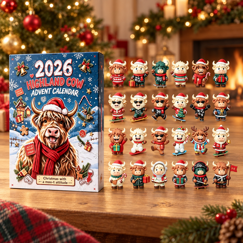 🐮 24 Days of Highland Cow Advent Calendar