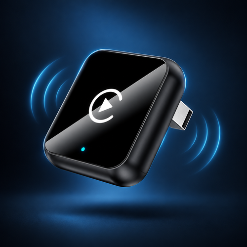 2026 Plug-and-Play Wireless CarPlay Adapter for All Compatible Vehicles