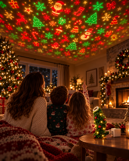 Christmas Projector LED Lights for Ceiling & Wall