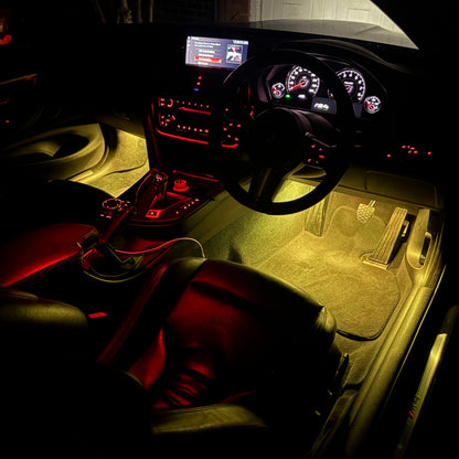 Wireless Car Interior Ambient Lights with Remote