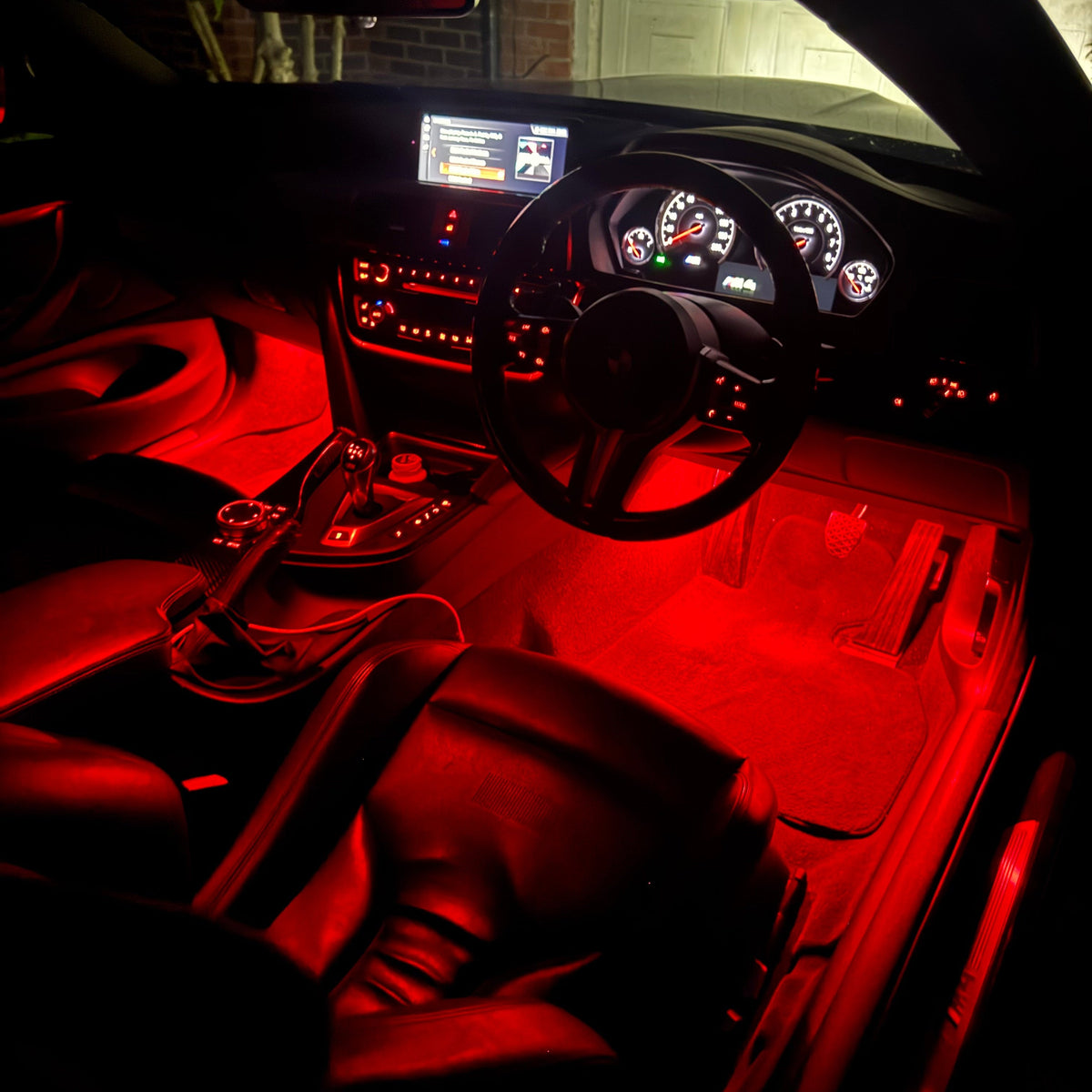 Wireless Car Interior Ambient Lights with Remote