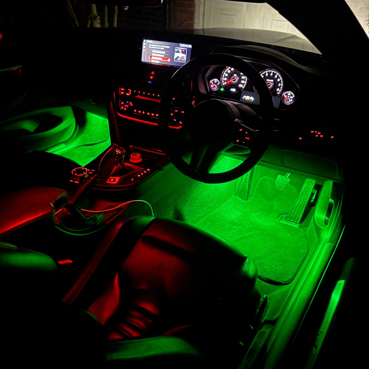 Wireless Car Interior Ambient Lights with Remote