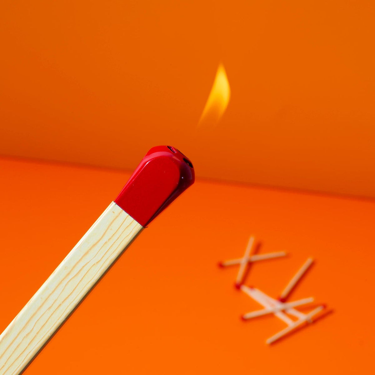 Giant Match Lighter standing upright