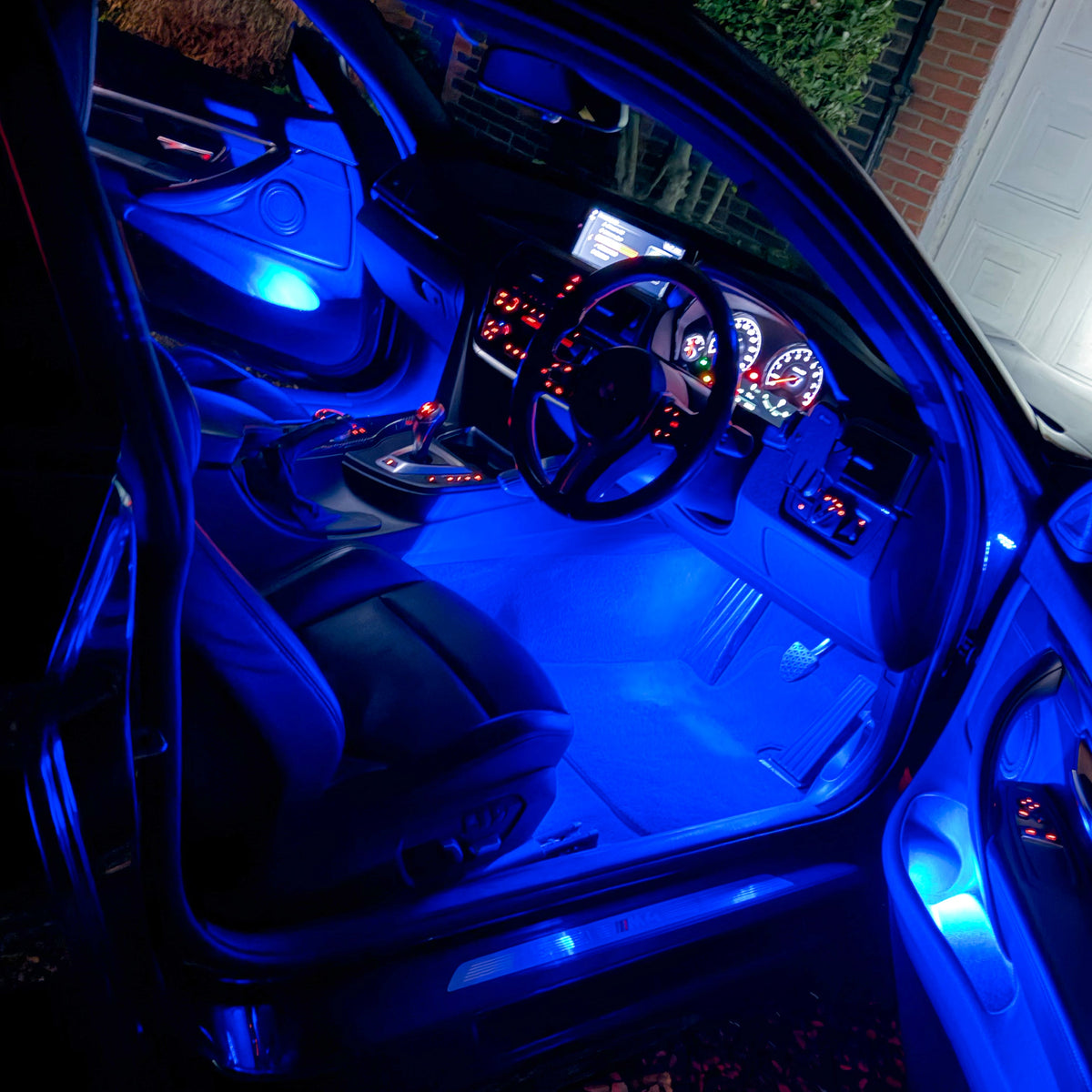 Wireless Car Interior Ambient Lights with Remote