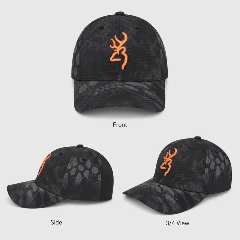 🔥Black Friday Deal 🔥Embroidered Camo Baseball Cap for Men & Women