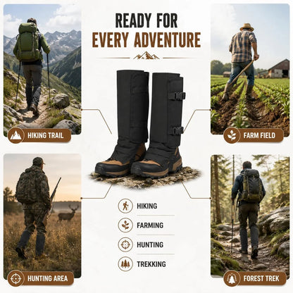 Snake & Thorn Protection Gaiters – Built for the Wild 🥾