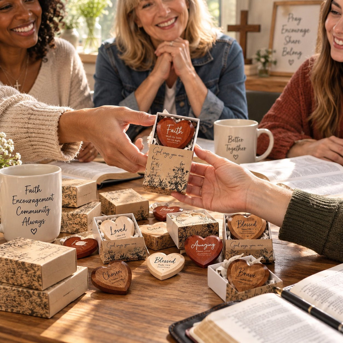 ⏳Limited-time 49% off✝️Christian Pocket Heart Gift Set