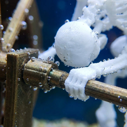 💀Skeleton Aquarium Ornament with Air Bubbler