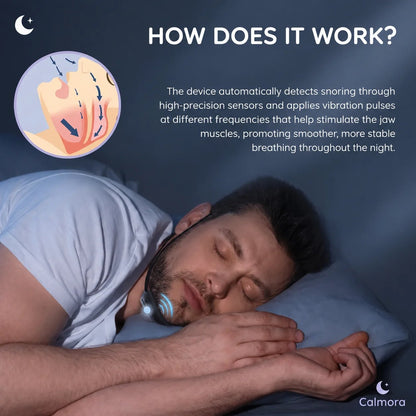 🌙 Smart Anti-Snoring Device for Quieter Nights