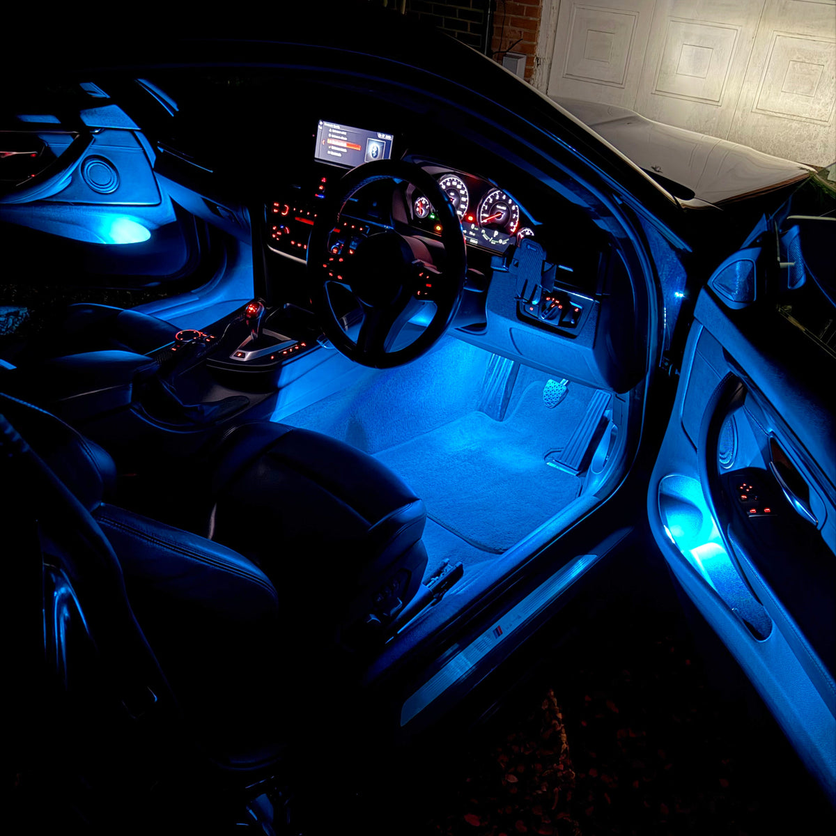 Wireless Car Interior Ambient Lights with Remote
