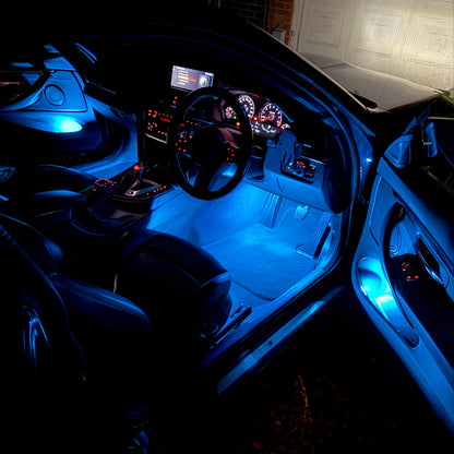 Wireless Car Interior Ambient Lights with Remote