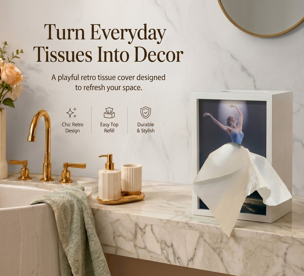 Balleté™ Fashion Tissue Box