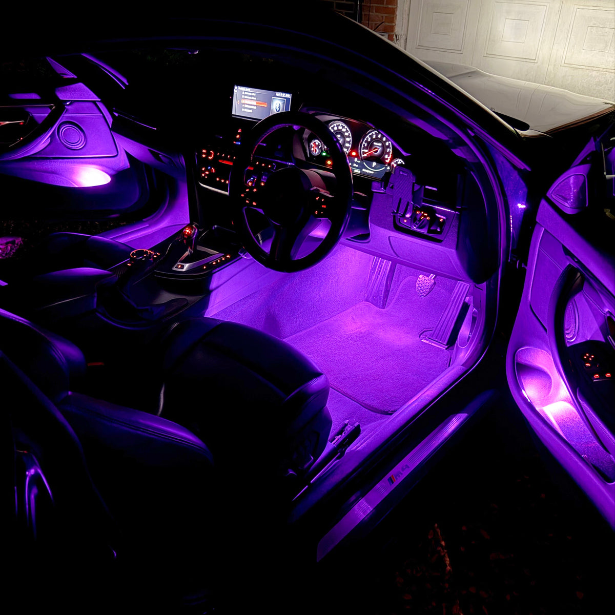 Wireless Car Interior Ambient Lights with Remote