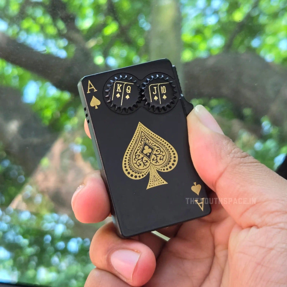 Ace Double Gear Lighter (Metallic)