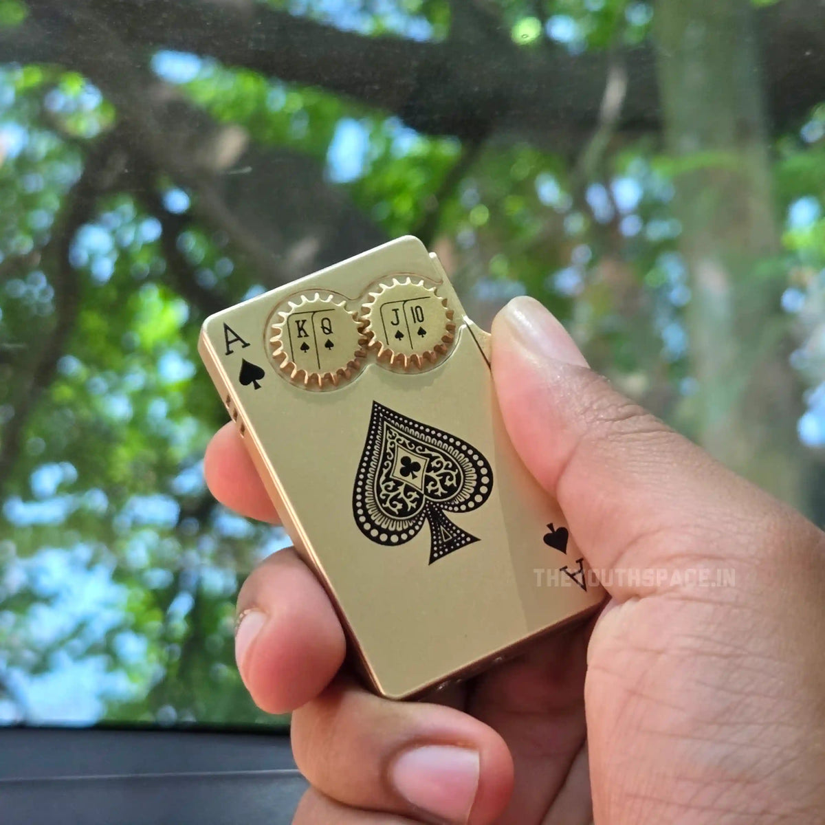 Ace Double Gear Lighter (Metallic)