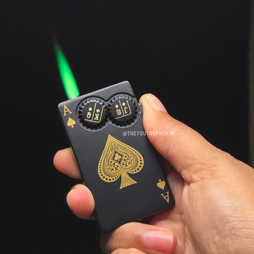 Ace Double Gear Lighter (Metallic)