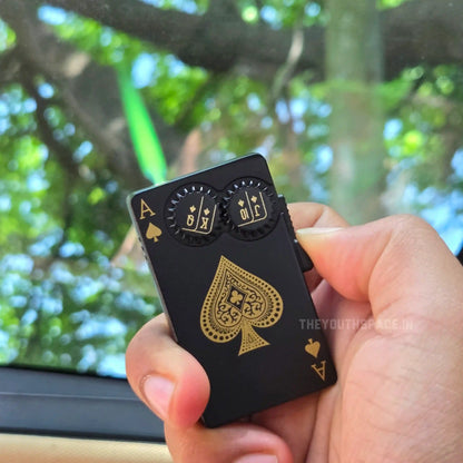 Ace Double Gear Lighter (Metallic)