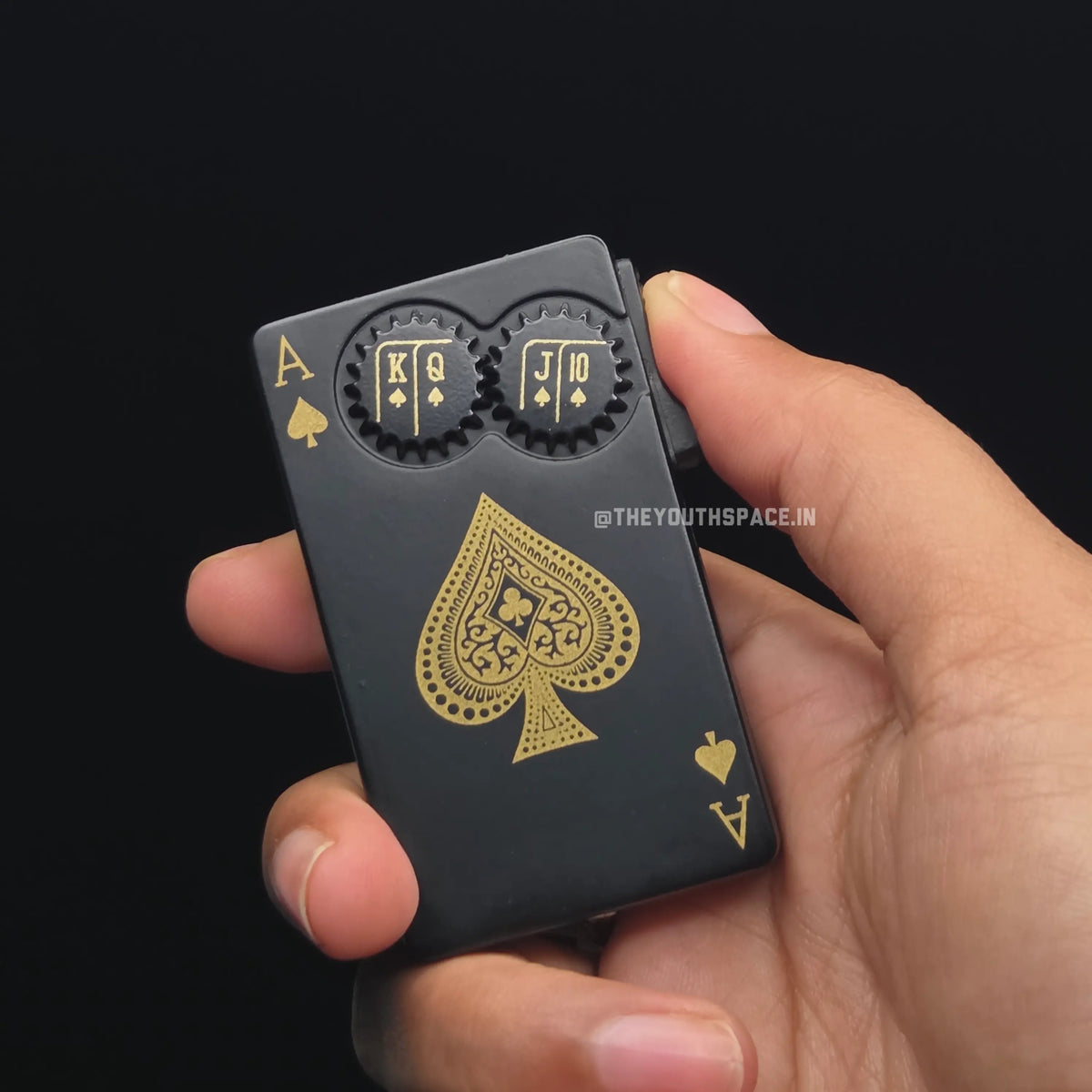 Ace Double Gear Lighter (Metallic)